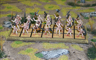 Unarmoured Skeleton Regiment