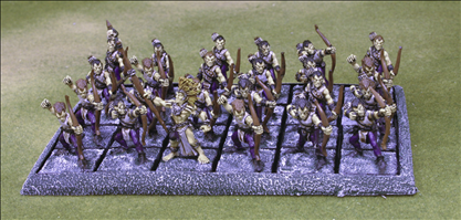 24 Figures on 25mm Square Bases