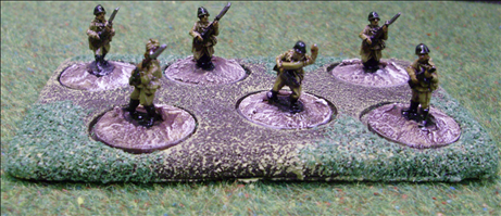 6 Figures on 20mm Round Bases