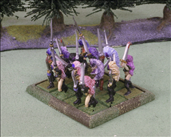 12 Figures on 20mm Square Bases