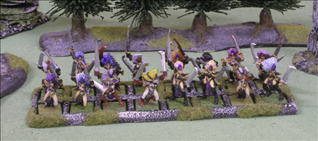 16 Figures on 20mm square bases