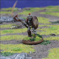 Orc Warrior 3 with Axe & Shield - Front view
