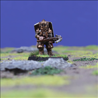 Dwarf Warrior 3 with Crossbow - Front view