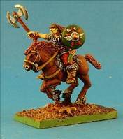 Barbarian Cavalry - Right Side View 