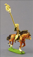 Wood Elf Cavalry Standard Beare- Front View