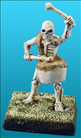 Unarmoured Skeleton Musician - Front View