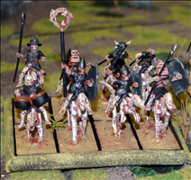 Light Armoured Skeleton Cavalry - Regiment Sets