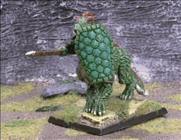 Heirosaur Warrior - Front View