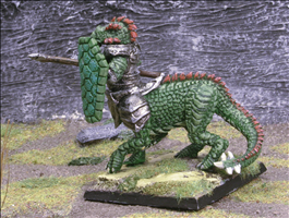 Heirosaur Warrior - Left Side