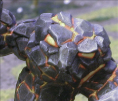 Lava Giant - Face Detail