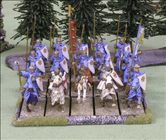 15 Cavalry on 25x50mm Bases
