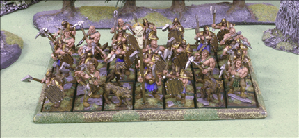 35 Figures on 25mm square bases