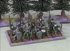 15 Figures on 25mm square bases