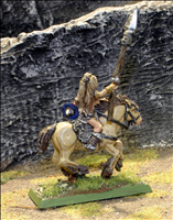 Mounted Female Barbarian