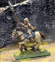 Mounted Female Barbarian