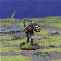 Orc Warrior 4 with Axe & Shield - Front view