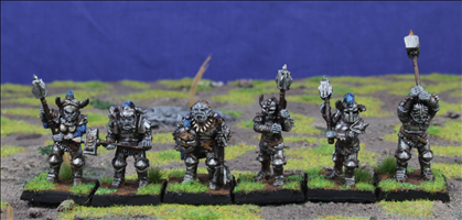 Armoured Orc Warriors with Great Weapons
