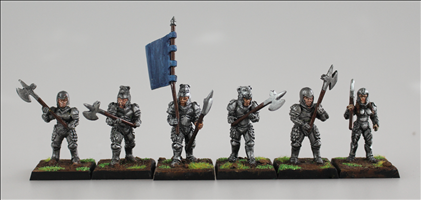 Knight, Standard Bearer & Guard