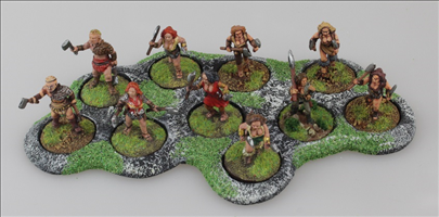 10 x 25mm Round Bases