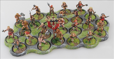 24 x 25mm Round Bases