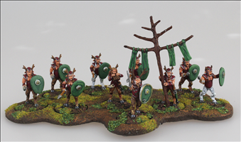 Faun Warriors Regiment Set