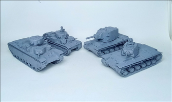 Soviet Heavy tanks