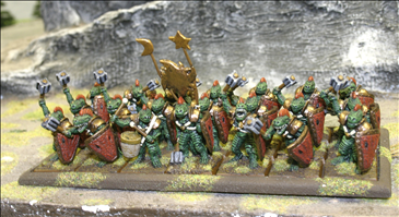 Tyrosaurs Warriors with Mace