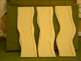 Unpainted River Straights set