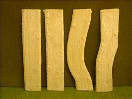 50mm Unpainted Road Straights