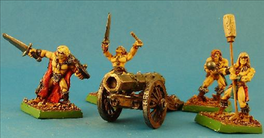 Barbarian Canon and Artillery Crew