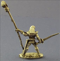 Dark Elf Standard Bearer - Rear View