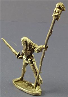 Dark Elf Standard Bearer  - Side View