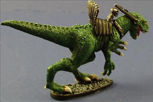 Dark Elf Lizard- Left Side View