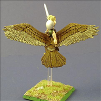 Wood Elf Eagle Rider-Rear View