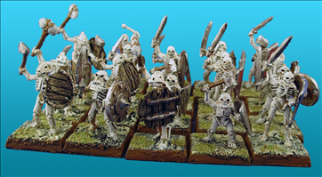 Set of 20 Unarmoured Skeletons