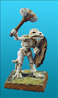 Unarmoured Lizardman Skeleton