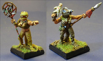 Lizardmen Mages  