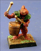 Tyrosaur Warrior Musician - Front View