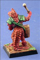 Tyrosaur Warrior Musician - Back View